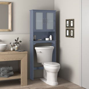 Blue Bathroom Cabinets & Shelving You'll Love | Wayfair
